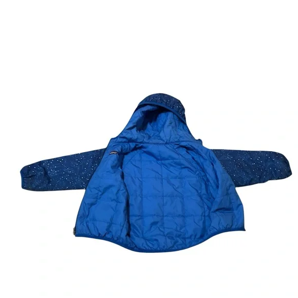 Patagonia Nano Puffer Hooded Down Reversible 2-in-1 Kids Weather Zip Up Jacket